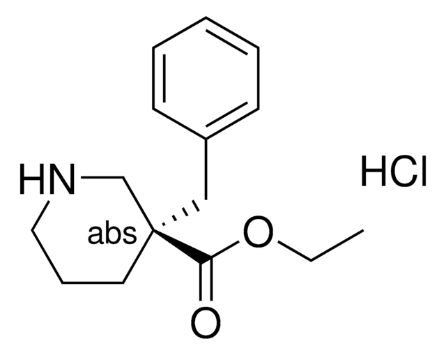 Ethyl (R)-3-benzylpiperidine-3-carboxylate hydrochloride AldrichCPR