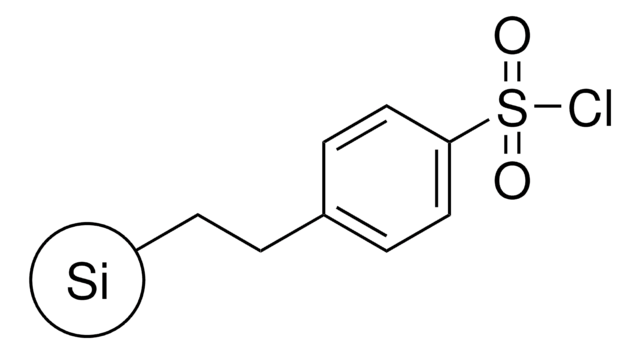 4-Ethyl benzenesulfonyl chloride-functionalized silica gel 200-400&#160;mesh, extent of labeling: 1.0&#160;mmol/g loading