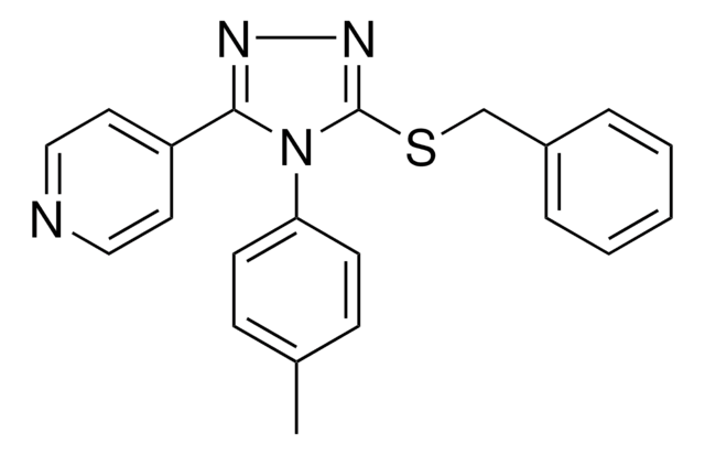 4-(5-(BENZYLSULFANYL)-4-(4-METHYLPHENYL)-4H-1,2,4-TRIAZOL-3-YL)PYRIDINE AldrichCPR