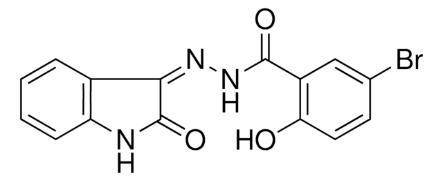 5-BROMO-2-HYDROXYBENZOIC (2-OXO-3-INDOLINYLIDENE)HYDRAZIDE AldrichCPR