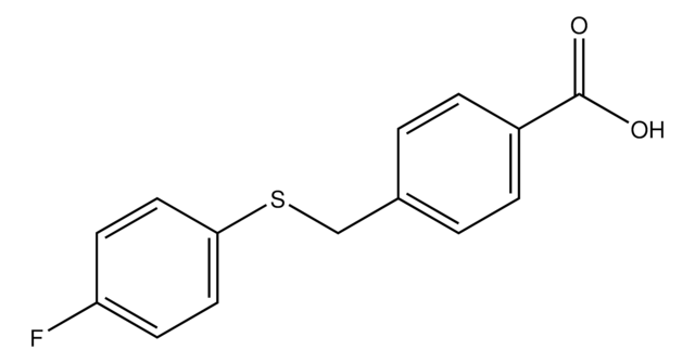 4-{[(4-Fluorophenyl)sulfanyl]methyl}benzoic acid AldrichCPR