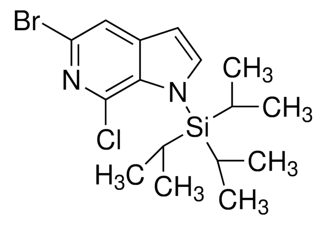 5-Bromo-7-chloro-1-(triisopropylsilyl)-1H-pyrrolo[2,3-c]pyridine AldrichCPR