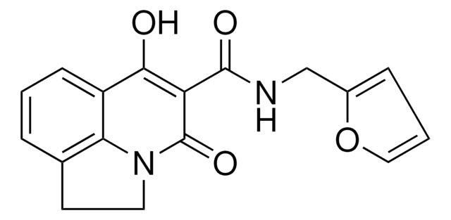 N-(2-FURYL-ME)6-HO-4-OXO-1,2-DIHYDRO-4H-PYRROLO(3,2,1-IJ)QUINOLINE-5-CARBOXAMIDE AldrichCPR