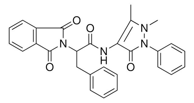 N-(1,5-DIMETHYL-3-OXO-2-PHENYL-2,3-DIHYDRO-1H-PYRAZOL-4-YL)-2-(1,3-DIOXO-1,3-DIHYDRO-2H-ISOINDOL-2-YL)-3-PHENYLPROPANAMIDE AldrichCPR