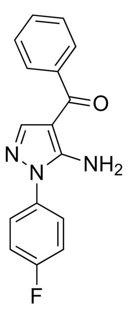 (5-Amino-1-(4-fluorophenyl)-1H-pyrazol-4-yl)(phenyl)methanone AldrichCPR