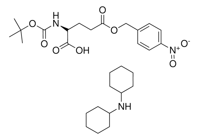 T-BOC-L-GLUTAMIC ACID GAMMA-(4-NITROBENZYL) ESTER DICYCLOHEXYLAMINE SALT AldrichCPR