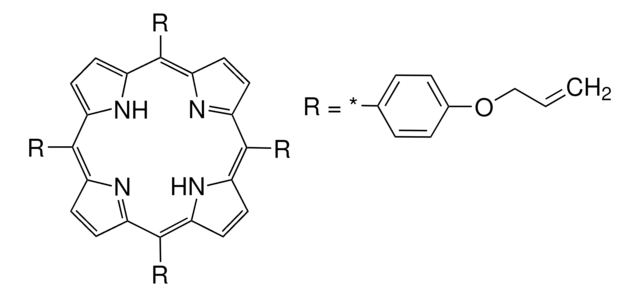 5,10,15,20-Tetrakis[4-(allyloxy)phenyl]-21H,23H-porphine Dye content 90&#160;%