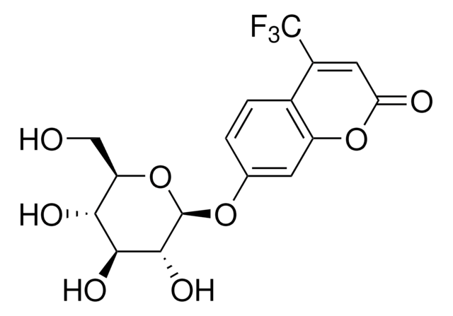 4-(Trifluoromethyl)umbelliferyl-&#946;-D-glucopyranoside for fluorescence, &#8805;95% (HPCE)