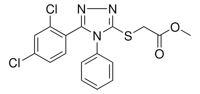 METHYL ((5-(2,4-DICHLOROPHENYL)-4-PHENYL-4H-1,2,4-TRIAZOL-3-YL)SULFANYL)ACETATE AldrichCPR