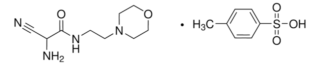 2-Amino-2-cyano-N-[2-(4-morpholinyl)ethyl]acetamide p-Toluenesulfonate AldrichCPR