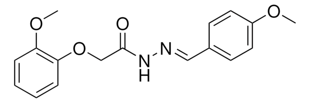 N'-(4-METHOXYBENZYLIDENE)-2-(2-METHOXYPHENOXY)ACETOHYDRAZIDE AldrichCPR