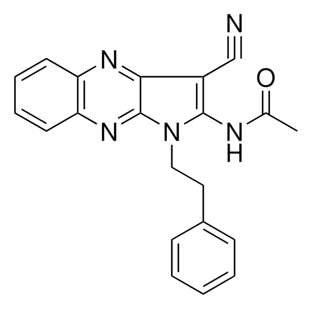 N-(3-CYANO-1-(2-PHENYLETHYL)-1H-PYRROLO(2,3-B)QUINOXALIN-2-YL)ACETAMIDE AldrichCPR