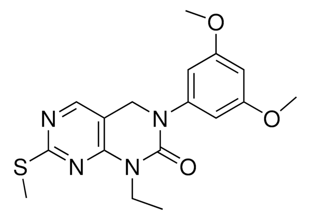 3-(3,5-Dimethoxyphenyl)-1-ethyl-7-(methylsulfanyl)-3,4-dihydropyrimido[4,5-d]pyrimidin-2(1H)-one AldrichCPR