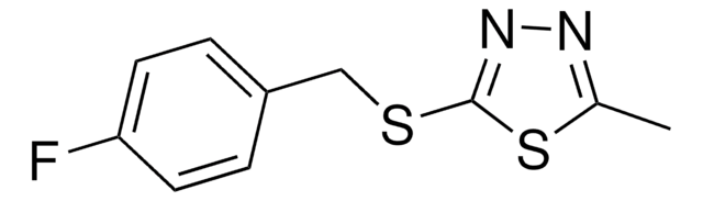 4-FLUOROBENZYL 5-METHYL-1,3,4-THIADIAZOL-2-YL SULFIDE AldrichCPR