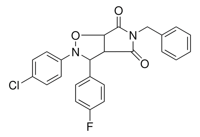 5-BENZYL-2(4-CL-PH)-3-(4-F-PH)DIHYDRO-2H-PYRROLO(3,4-D)ISOXAZOLE-4,6(3H,5H)DIONE AldrichCPR