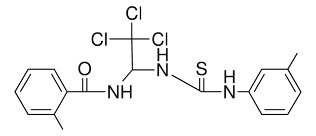 2-METHYL-N-(2,2,2-TRICHLORO-1-(3-M-TOLYL-THIOUREIDO)-ETHYL)-BENZAMIDE AldrichCPR