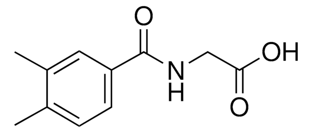 [(3,4-dimethylbenzoyl)amino]acetic acid AldrichCPR