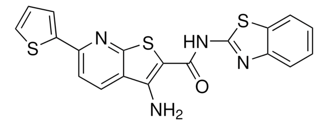 3-AMINO-N-(1,3-BENZOTHIAZOL-2-YL)-6-(2-THIENYL)THIENO[2,3-B]PYRIDINE-2-CARBOXAMIDE AldrichCPR