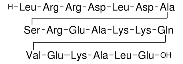 Leu-Arg-Arg-Asp-Leu-Asp-Ala-Ser-Arg-Glu-Ala-Lys-Lys-Gln-Val-Glu-Lys-Ala-Leu-Glu &#8805;97% (HPLC)