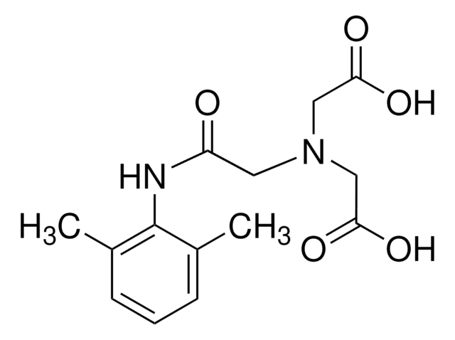 N-(2,6-Dimethylphenylcarbamoylmethyl)iminodiacetic acid 97%