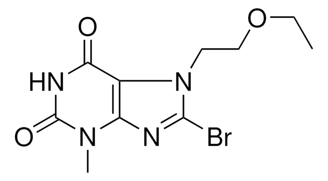 8-BROMO-7-(2-ETHOXYETHYL)-3-METHYL-3,7-DIHYDRO-1H-PURINE-2,6-DIONE AldrichCPR