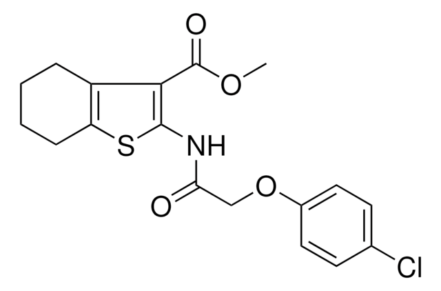 METHYL 2-{[(4-CHLOROPHENOXY)ACETYL]AMINO}-4,5,6,7-TETRAHYDRO-1-BENZOTHIOPHENE-3-CARBOXYLATE AldrichCPR