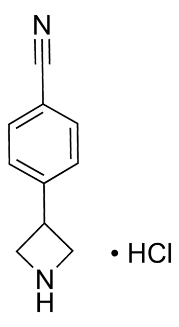 4-(Azetidin-3-yl)benzonitrile hydrochloride AldrichCPR