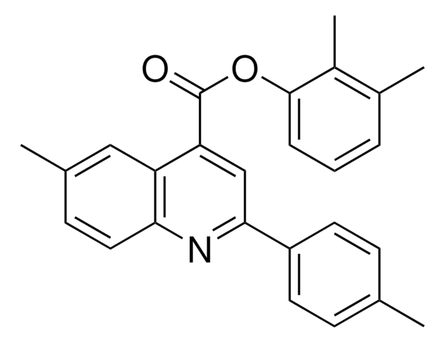 2,3-DIMETHYLPHENYL 6-METHYL-2-(4-METHYLPHENYL)-4-QUINOLINECARBOXYLATE AldrichCPR