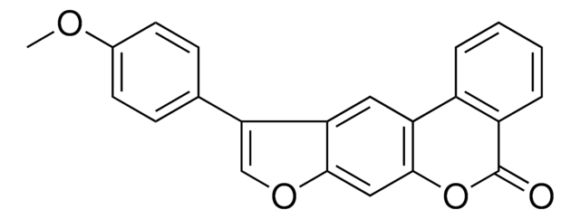 10-(4-METHOXYPHENYL)-5H-BENZO(C)FURO(3,2-G)CHROMEN-5-ONE AldrichCPR