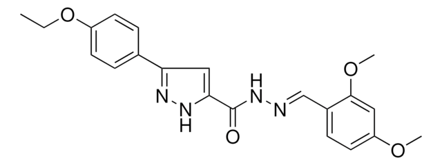 N'-(2,4-DIMETHOXYBENZYLIDENE)-3-(4-ETHOXYPHENYL)-1H-PYRAZOLE-5-CARBOHYDRAZIDE AldrichCPR