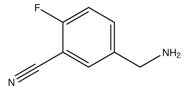 5-(Aminomethyl)-2-fluorobenzonitrile AldrichCPR