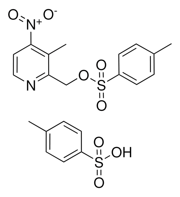 (3-METHYL-4-NITRO-2-PYRIDINYL)METHYL 4-METHYLBENZENESULFONATE 4-METHYLBENZENESULFONATE AldrichCPR