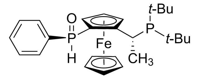 (SP)-1-[(R)-1-(Di-tert-butylphosphino)ethyl]-2-[(R)-phenylphosphinoyl]ferrocene 97%