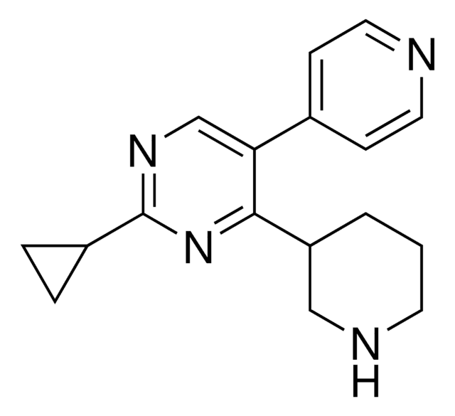 2-Cyclopropyl-4-(piperidin-3-yl)-5-(pyridin-4-yl)pyrimidine AldrichCPR