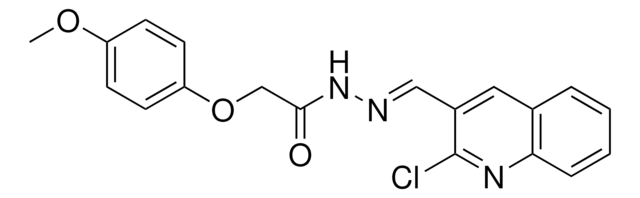 N'-((2-CHLORO-3-QUINOLINYL)METHYLENE)-2-(4-METHOXYPHENOXY)ACETOHYDRAZIDE AldrichCPR