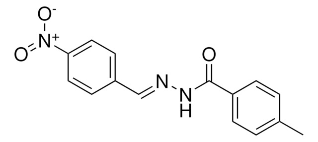 4-METHYL-N'-(4-NITROBENZYLIDENE)BENZOHYDRAZIDE AldrichCPR