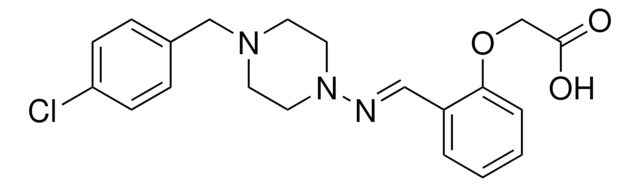 (2-(((4-(4-CHLOROBENZYL)-1-PIPERAZINYL)IMINO)METHYL)PHENOXY)ACETIC ACID AldrichCPR