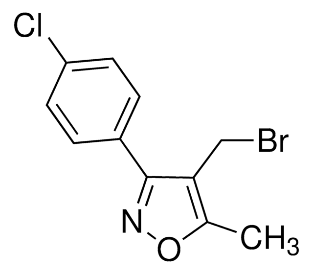 4-(Bromomethyl)-3-(4-chlorophenyl)-5-methylisoxazole AldrichCPR