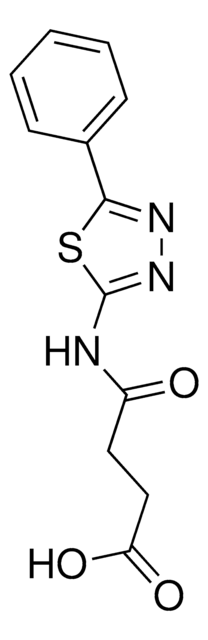 4-oxo-4-((5-phenyl-1,3,4-thiadiazol-2-yl)amino)butanoic acid AldrichCPR