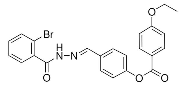 4-(2-(2-BROMOBENZOYL)CARBOHYDRAZONOYL)PHENYL 4-ETHOXYBENZOATE AldrichCPR