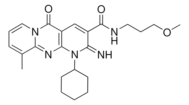 1-CYCLOHEXYL-2-IMINO-N-(3-METHOXYPROPYL)-10-METHYL-5-OXO-1,5-DIHYDRO-2H-DIPYRIDO[1,2-A:2,3-D]PYRIMIDINE-3-CARBOXAMIDE AldrichCPR