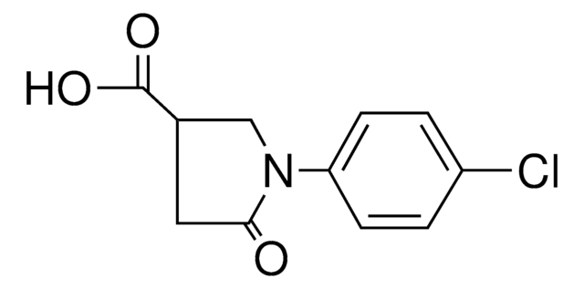 1-(4-CHLOROPHENYL)-5-OXO-3-PYRROLIDINECARBOXYLIC ACID AldrichCPR