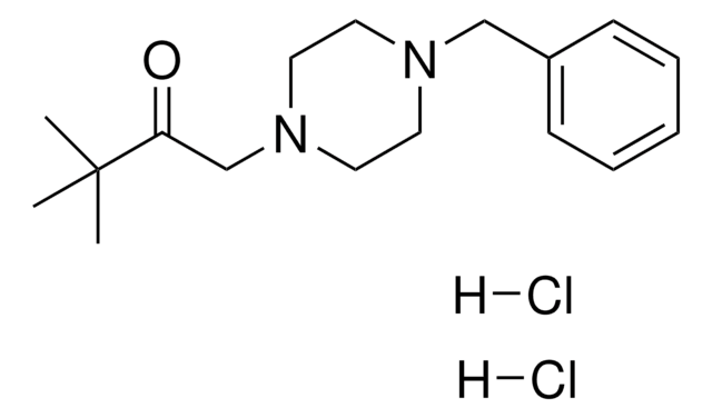 1-(4-BENZYL-1-PIPERAZINYL)-3,3-DIMETHYL-2-BUTANONE DIHYDROCHLORIDE AldrichCPR