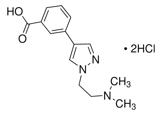 3-{1-[2-(Dimethylamino)ethyl]-1H-pyrazol-4-yl}benzoic acid dihydrochloride AldrichCPR