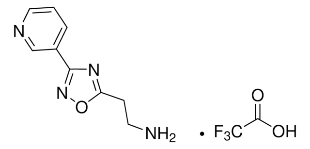 2-(3-Pyridin-3-yl-1,2,4-oxadiazol-5-yl)ethanamine trifluoroacetate salt AldrichCPR