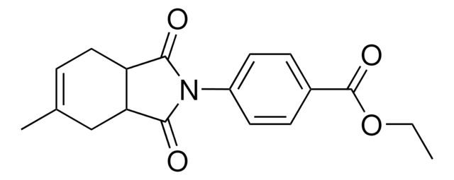 ETHYL 4-(5-METHYL-1,3-DIOXO-1,3,3A,4,7,7A-HEXAHYDRO-2H-ISOINDOL-2-YL)BENZOATE AldrichCPR