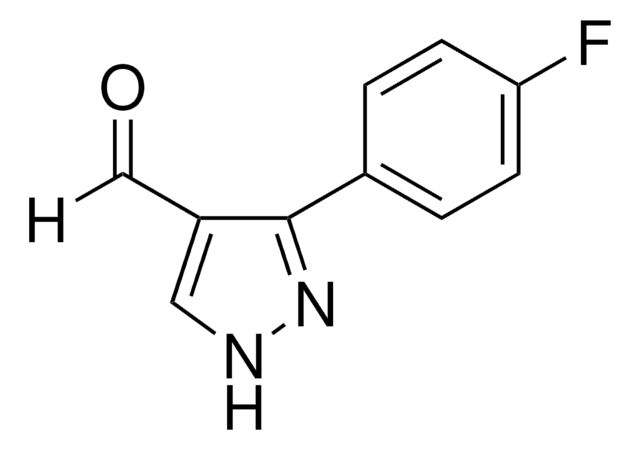 3-(4-Fluorophenyl)-1H-pyrazole-4-carboxaldehyde 97%