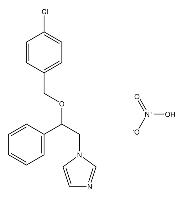 4-chlorobenzyl 2-(1H-imidazol-1-yl)-1-phenylethyl ether, nitrate salt AldrichCPR