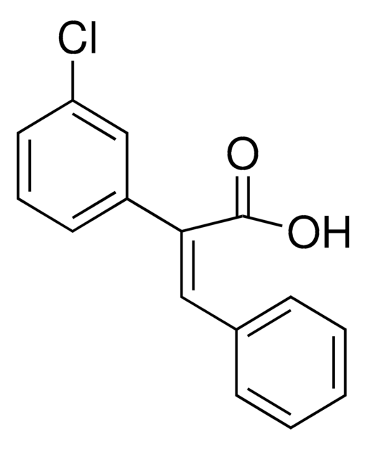 (2Z)-2-(3-chlorophenyl)-3-phenyl-2-propenoic acid AldrichCPR