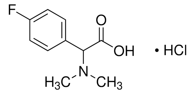 (Dimethylamino)(4-fluorophenyl)acetic acid hydrochloride AldrichCPR